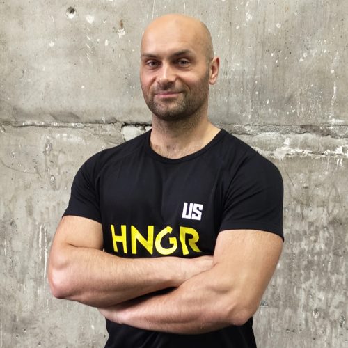Piotr Deptuła trener Hangar Poznań